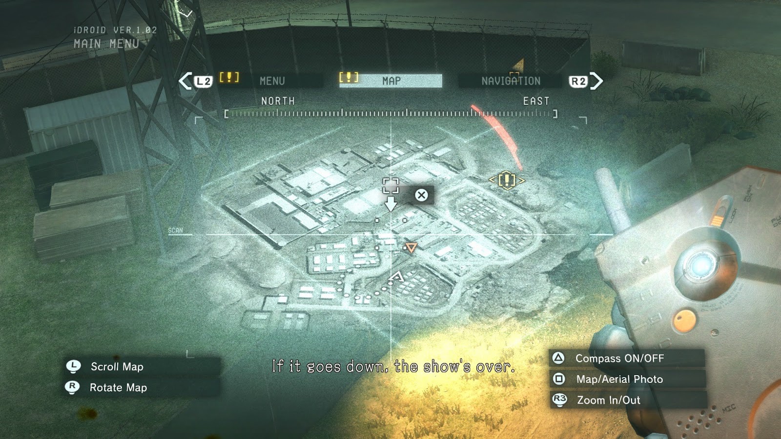 Metal Gear Solid 5 Ground Zeroes Map