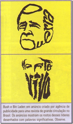 imagem Bush e Bin Laden