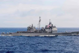 Kapal Perang AS Berlayar Melewati Selat Taiwan untuk Pertama Kali 