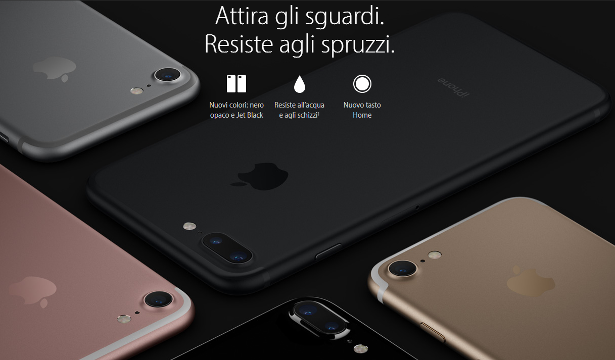 iPhone 7 disponibile dal 16 Settembre (anche in Italia) da 799 euro | Video 2