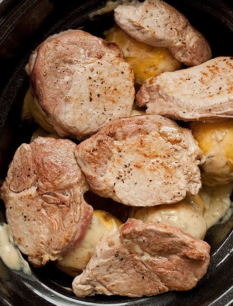 The Cooking Photographer: Slow Cooker Pork Chops and Yukon ...