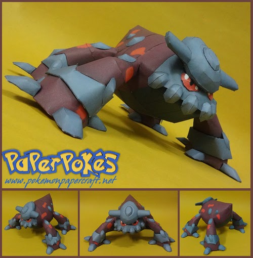 Heatran Paper Model