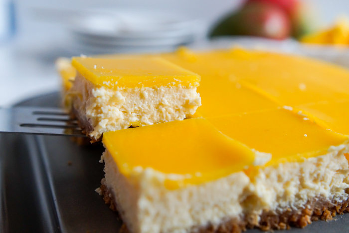 how to make Mango Cheesecake