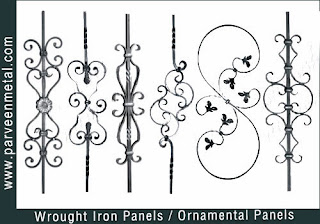 Ornamental iron panels and wrough iron panels hardware for gates parts and fences manufacturers exporters in  india, usa, uk, America, UAE Dubai, australia, italy