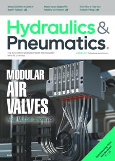 Hydraulics & Pneumatics - August 2017 | ISSN 0018-814X | TRUE PDF | Mensile | Professionisti | Oleodinamica | Pneumatica
Hydraulics & Pneumatics è il mensile più diffuso, più completo e organico ad indirizzo applicativo, per i tecnici delle aziende che già utilizzano o intendono utilizzare l'energia fluida. Prima rivista italiana del settore, vanta uno staff redazionale autorevole che segue una politica intesa ad offrire un concreto e sostanziale contributo alla diffusione e allo sviluppo dell'automazione oleodinamica e pneumatica, e alla soluzione più moderna e adeguata dei problemi connessi.