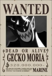 bounty gecko moria schichibukai one piece