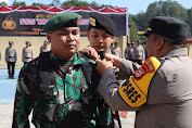 Polres Toraja Utara Gelar Apel Megah untuk Memastikan Kesiapan Pemilu: Ops Mantap Brata 2023-2024!