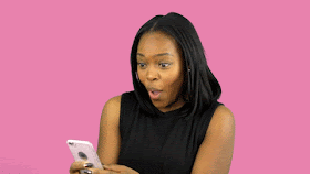 GIF of an excited girl