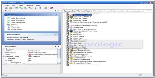 File Menu Tools - prologic