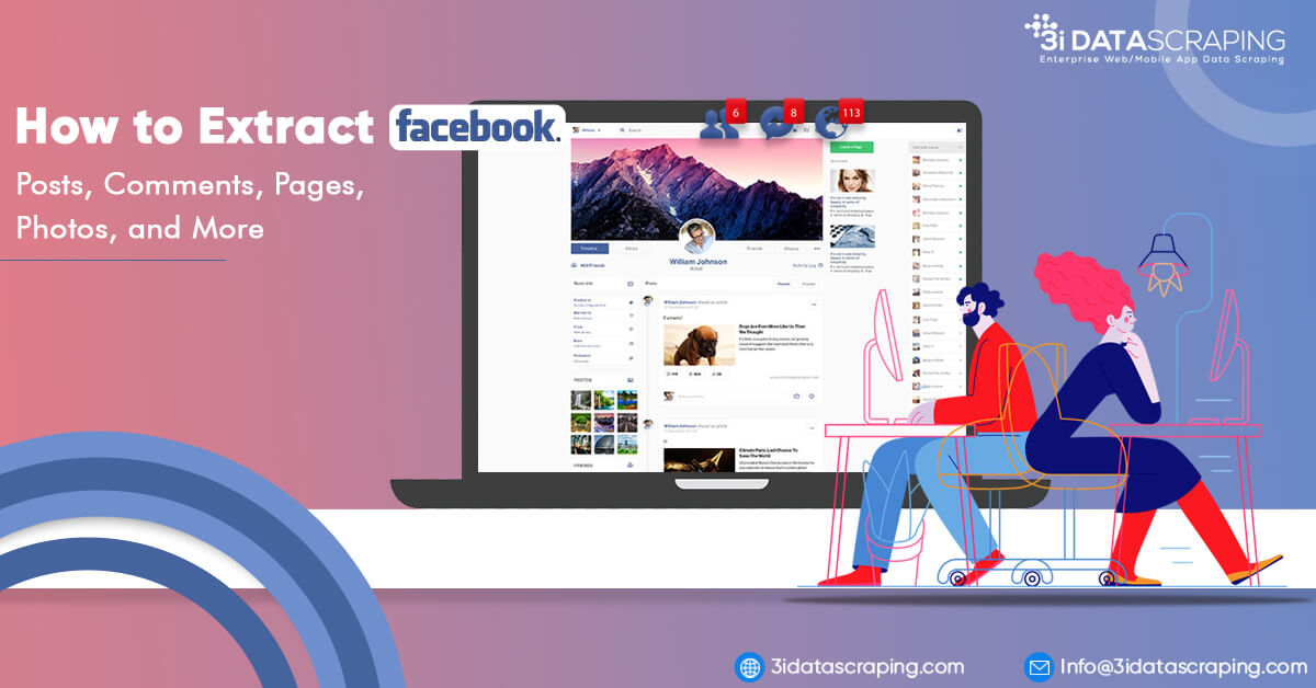 How to Extract Facebook Posts, Comments, Pages, Photos, and More?