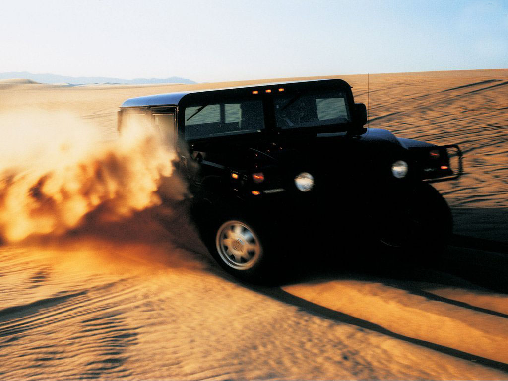 Hummer H1 Desert Desktop Wallpapers | Urban Art Wallpaper