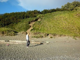 Beach in Anchorage, Alaska