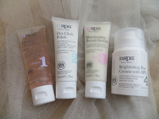 NSPA, Review, Blogger, Skincare, Girl, Pretty, Muslin, Polish, Spa, Cleanser, Moisturiser, SPF, Serum