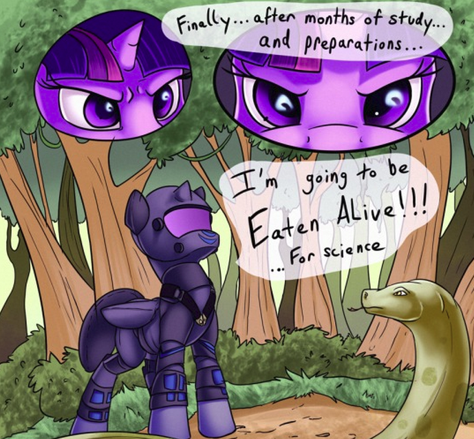 Equestria Daily - MLP Stuff!: Comic: Eaten Alive / Recital 