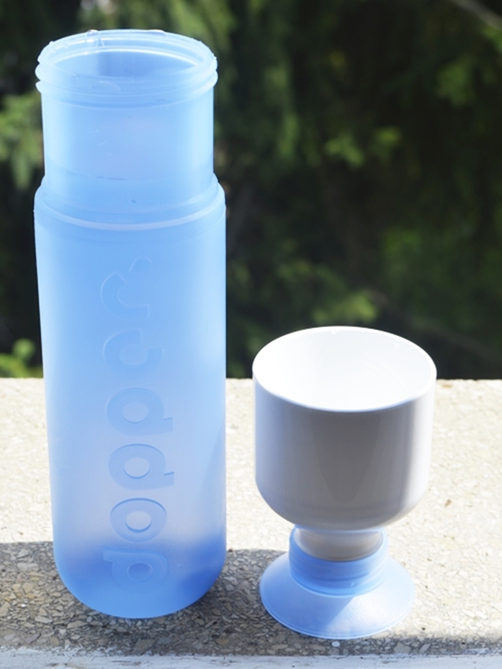 Products of the TrendBox / TrendRaider June 2016 'WaterPassion' / Dopper Bottle 'Cool Blue'