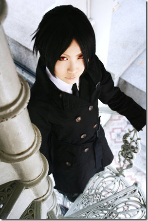 kuroshitsuji / black butler cosplay - sebastian michaelis