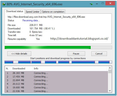 Mengatasi IDM Tidak bisa Download setelah Instal AVG Internet Security