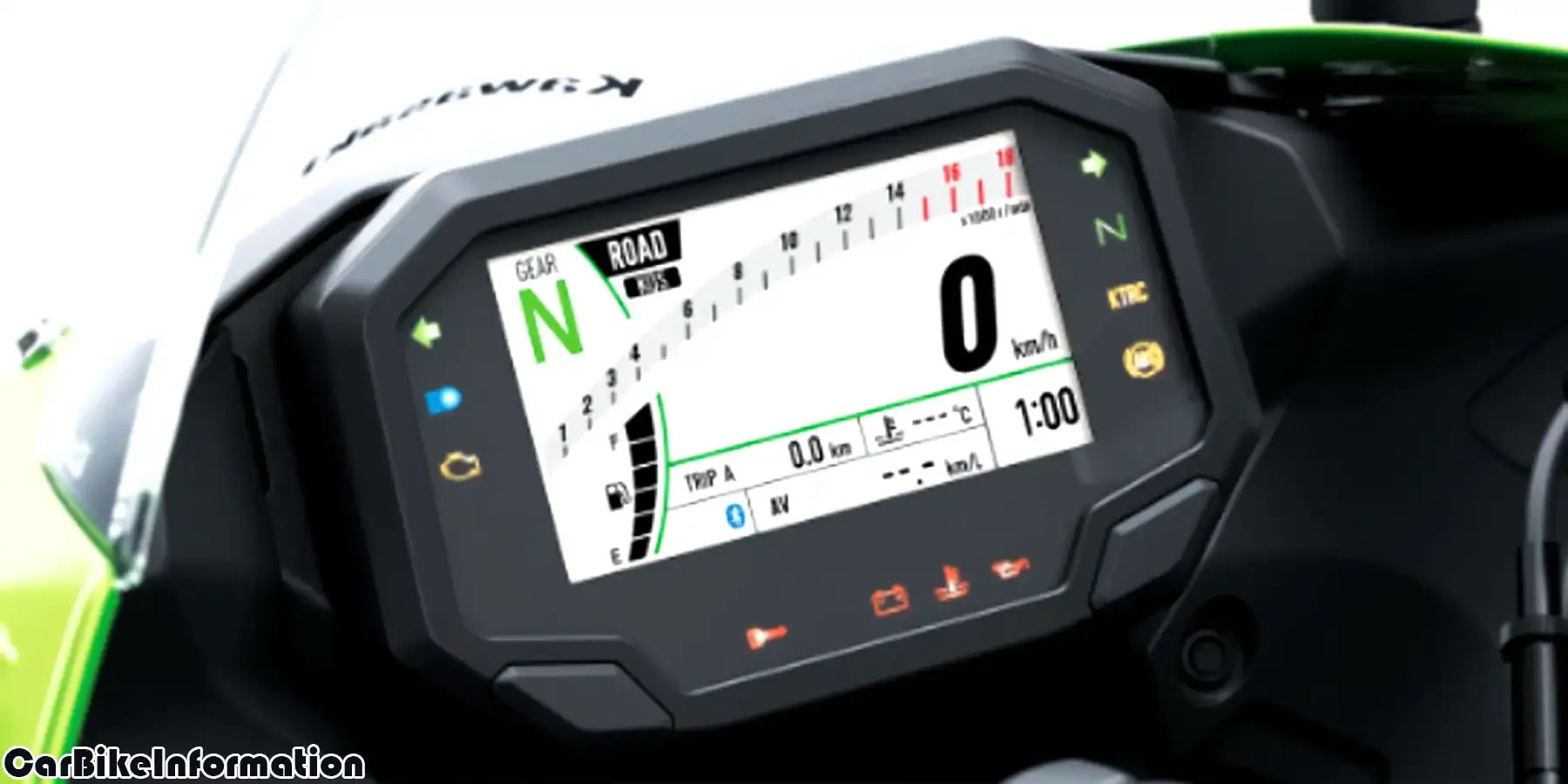 Kawasaki Ninja ZX 6R Console