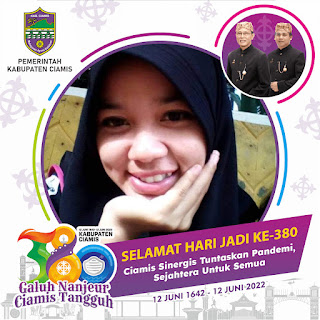 twibbon hari jadi ciamis 2022