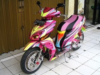 HONDA VARIO Full Body Airbrush Graphic 1