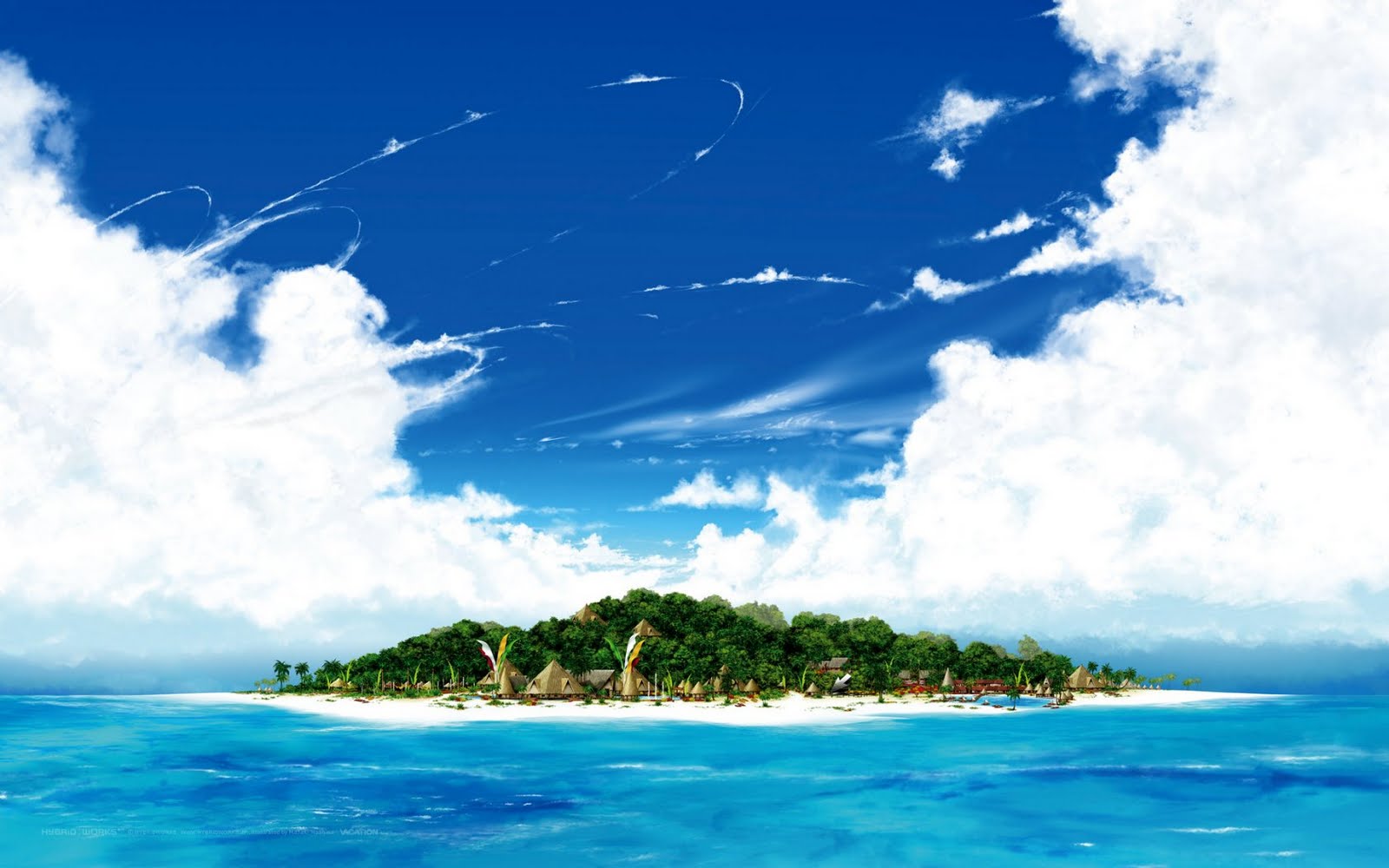 Island Landscape - Wallpapers