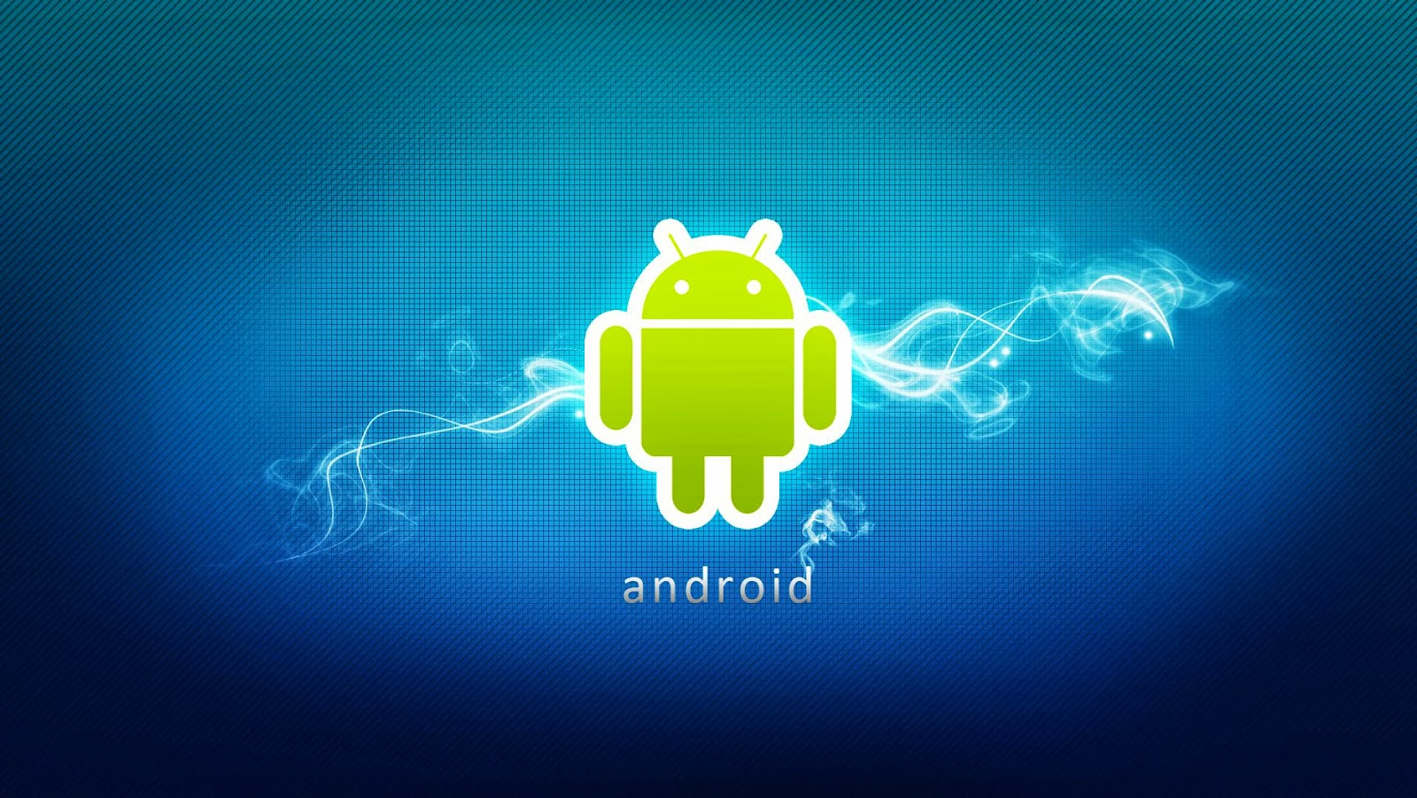 android wallpaper blue