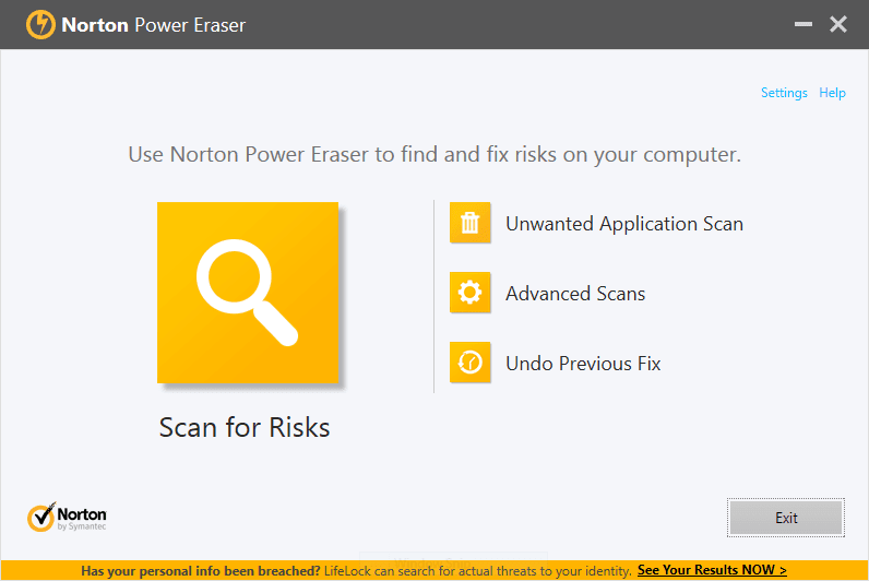 تنزيل وتشغيل Norton Power Eraser - أداة إزالة الفيروسات والبرامج الضارة المجانية
