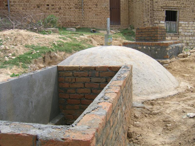 Construction of Outlet tank