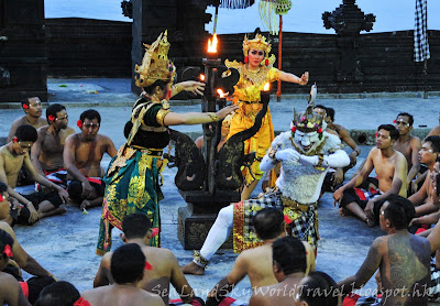  峇里, bali, Uluwatu Temple, kecak dance