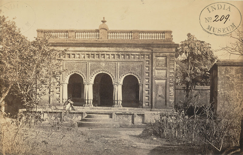 Flat-Roofed Hindu Temple near the Awasghar Temple, Midnapore, Bengal - 1869