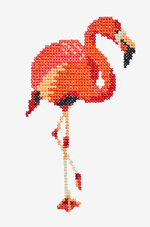 Flamingo - Free Cross Stitch Pattern