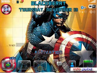 Captain America - BlackBerry Theme