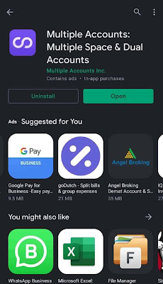 Multiple Accounts App