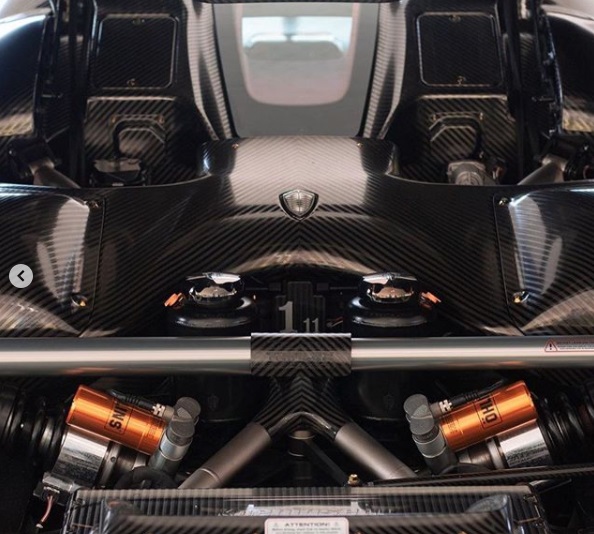 Koenigsegg Regera Engine