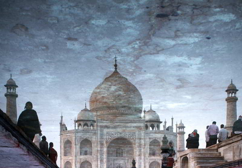Reflejo Taj Mahal