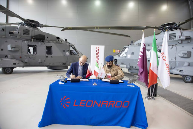 Leonardo delivers first NH90 Qatar