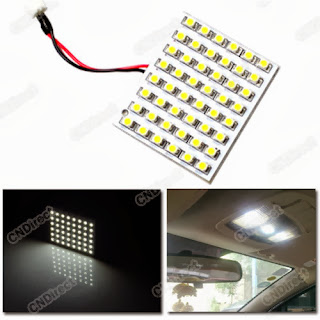 New Hotsale SMD 48-LED 3528 Room Dome Door Car Interior Lights Bulb Lamp EP98