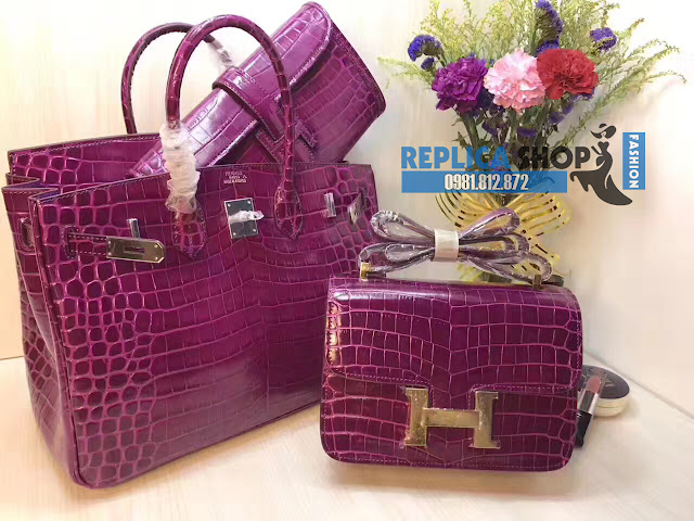 túi xách Hermes Birkin da cá sấu