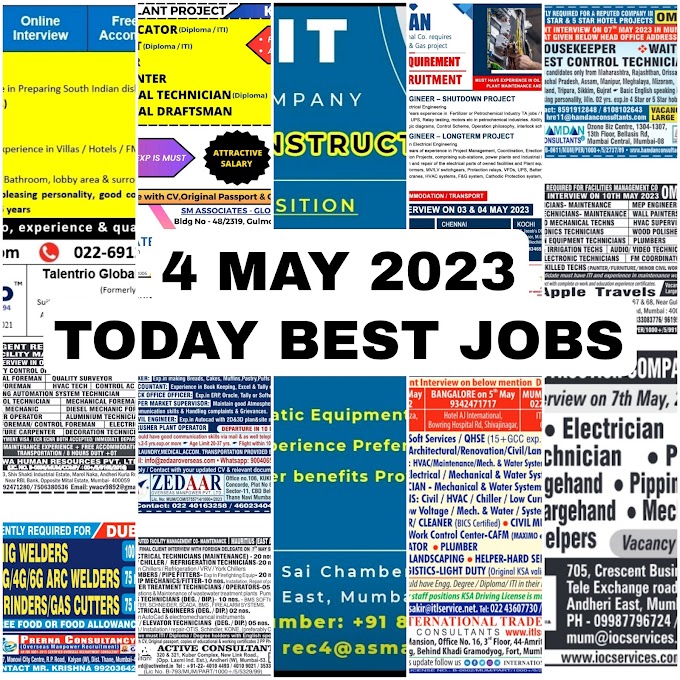 Europe Jobs Gulf Jobs Paper Today