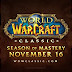 WoW Classic Season of Mastery set to release November 16