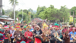 Sambut Semarak HUT Kemerdekaan RI Ke-77, Parade 6.400 PenabuhTifa Masuk Rekor MURI