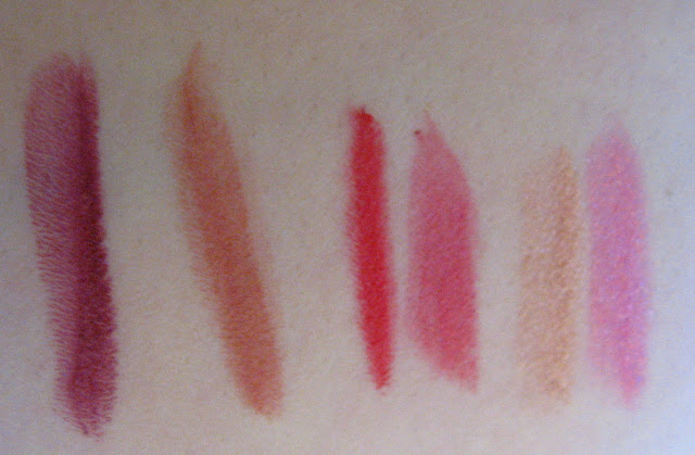 Star Kissed Lipstick Set Swatched