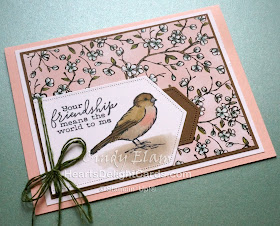 Heart's Delight Cards, Free As A Bird, Bird Ballad, SRC - Free As A Bird, Stamp Review Crew, Stitched Nested Labels Dies, Anniversary, Stampin' Up!, 2019-2020 Annual Catalog