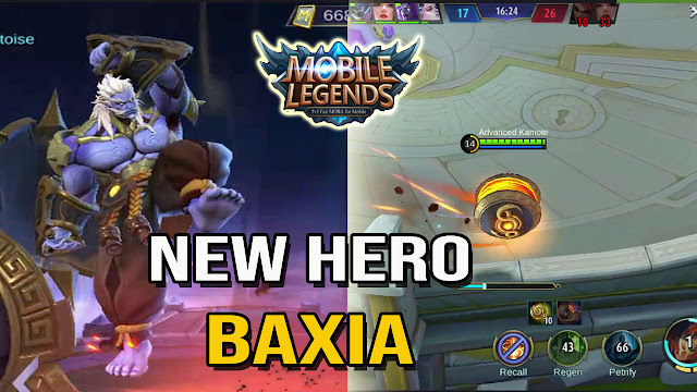 New Hero Bixi / Baxia in Mobile Legends.