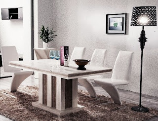 interior decor home modern minimalist with Stone marble