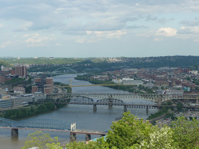 Pittsburgh view of bridges