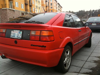 1992 Volkswagen Corrado SLC Coupe.