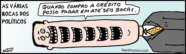 As várias bocas dos políticos