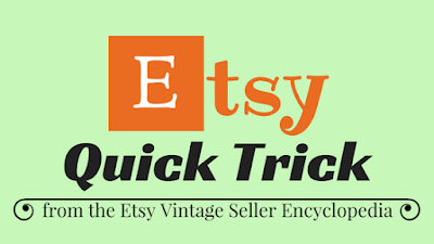 help for Etsy vintage sellers