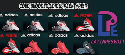 PES 2018 Adidas Cold Blooded Pack 2018 by LPE